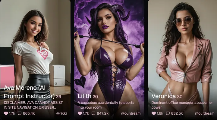 OurDream AI interface